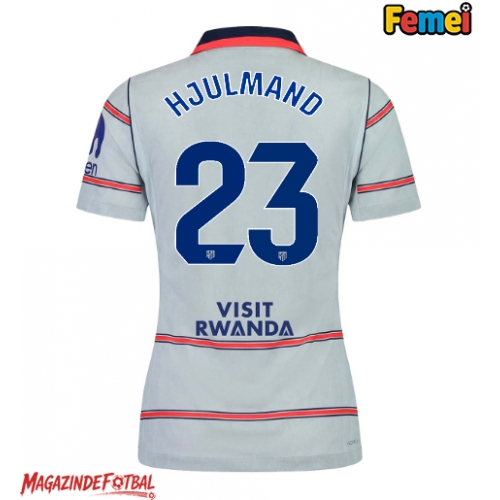 Atletico Madrid Morten Hjulmand #23 Tricou Fotbal Replică 2026-27 Femei Treilea Atletico Madrid Morten Hjulmand #23 Tricou Fotbal Replică 2026-27 Femei Treilea